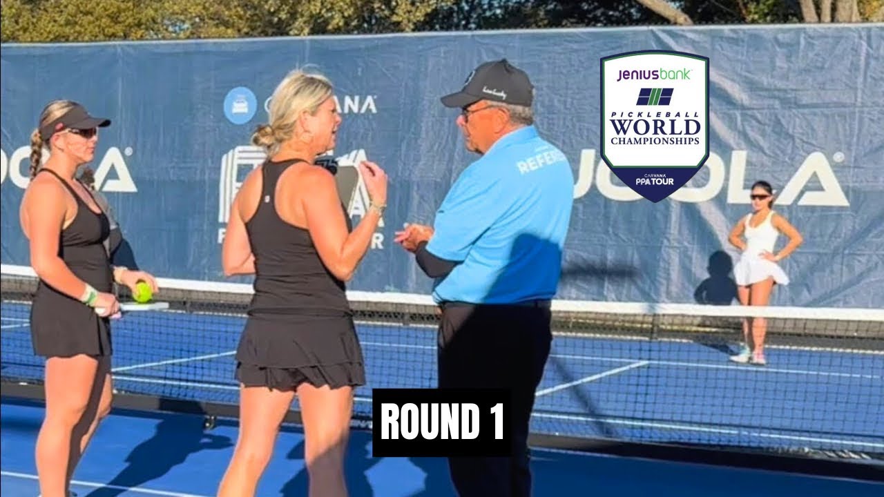 DRAMA ALREADY?!? First time playing with my mommy! Let’s see how this goes.. | 4.0 W | PPA WORLDS 