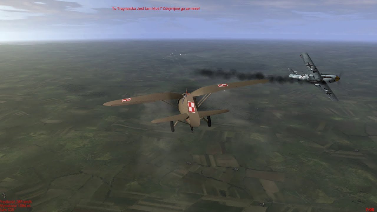 Messerschmitt Bf 109 versus PZL P-11g Kobuz & PZL P-23b Karaś