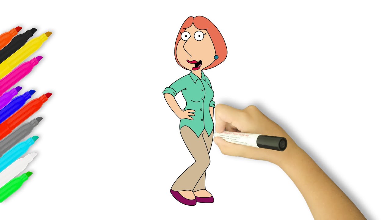 How to Draw Lois Griffin | Family Guy