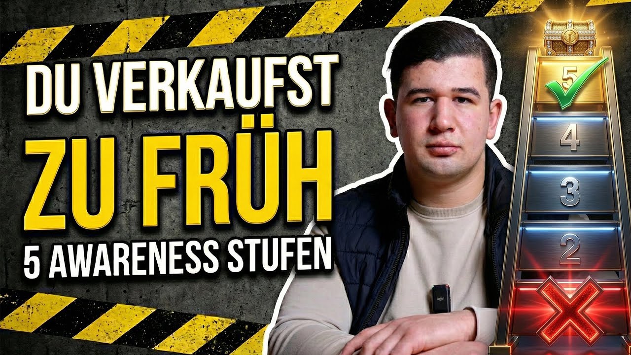 Die 5 Awareness Stufen deiner Kunden und wie du sie zur Entscheidung führst!