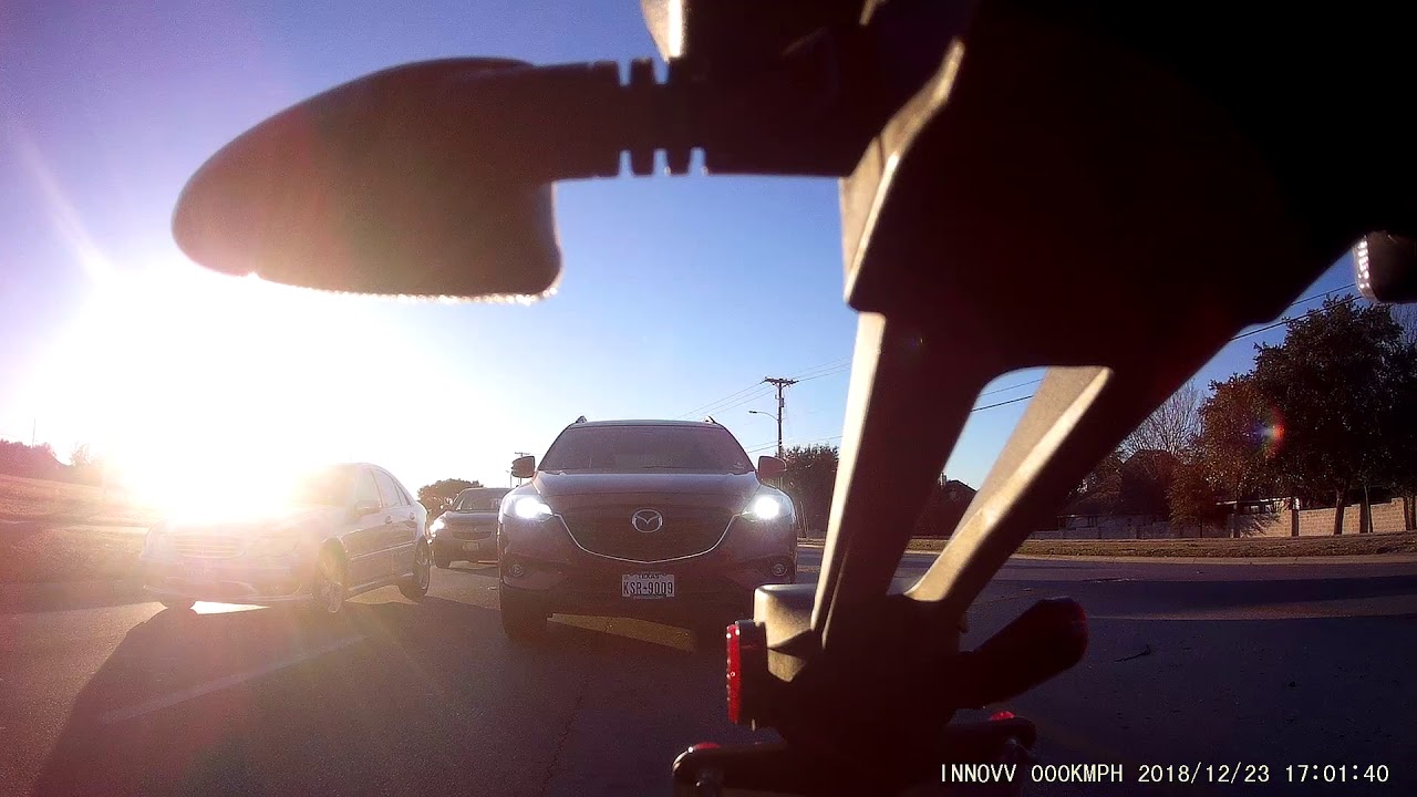 INNOVV K2 motorcycle on ZERO DSR - Oliver Hanisch