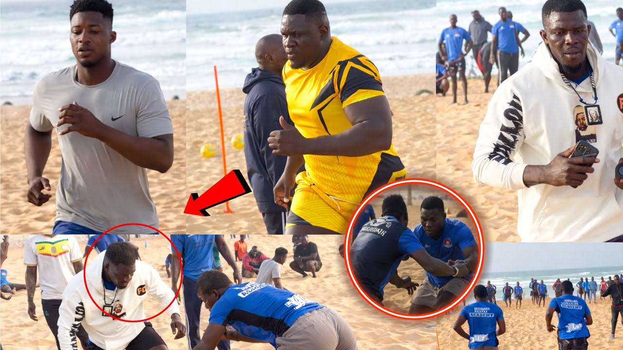 Entraînement écurie jambar en plein ramadan Obeuli talfa: teukonté bou meti avec le 100% junior