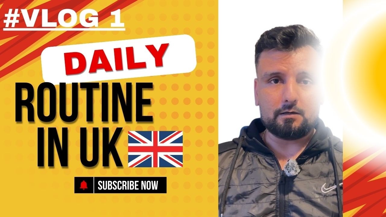 # VLOG 1 _ Daily Routine in UK _ Job Timing #canada #france #pakistan #india