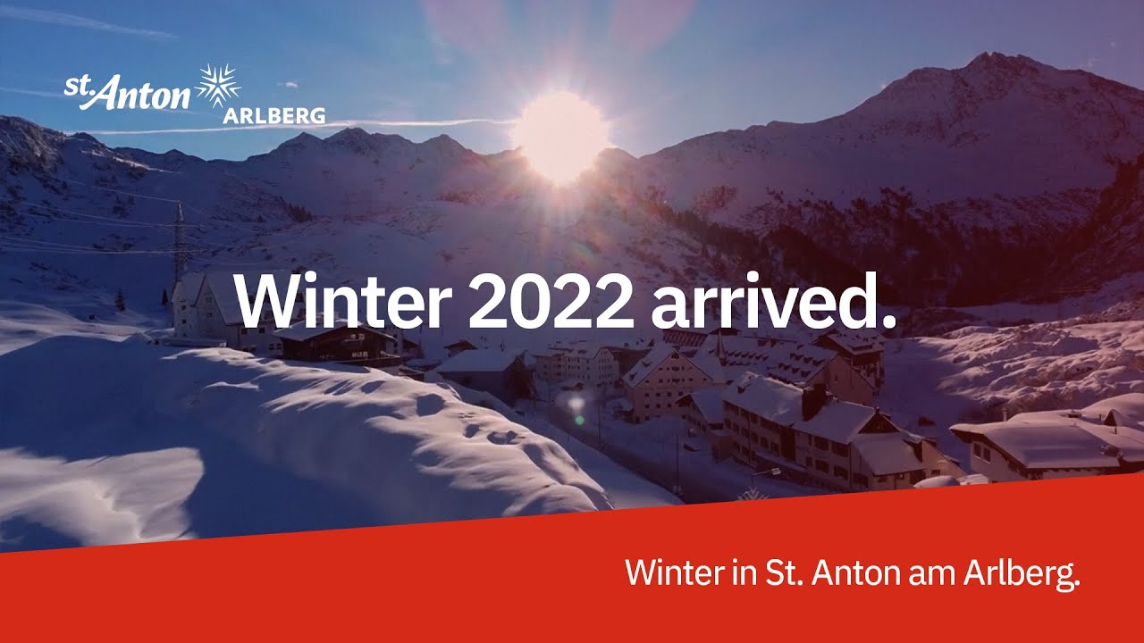 Winter 2022 arrived in St. Anton am Arlberg ❄