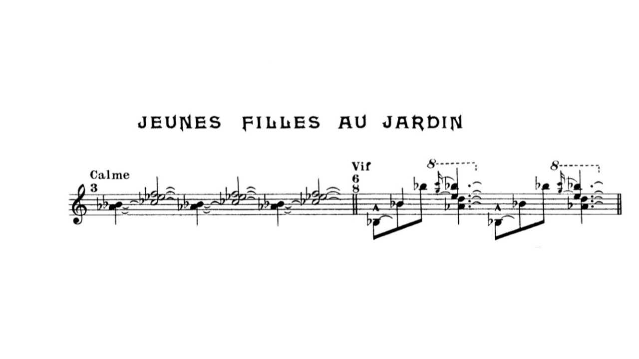 Mompou - Scènes d'enfants - No. 5, Jeunes filles au Jardin [Yunchan Lim]