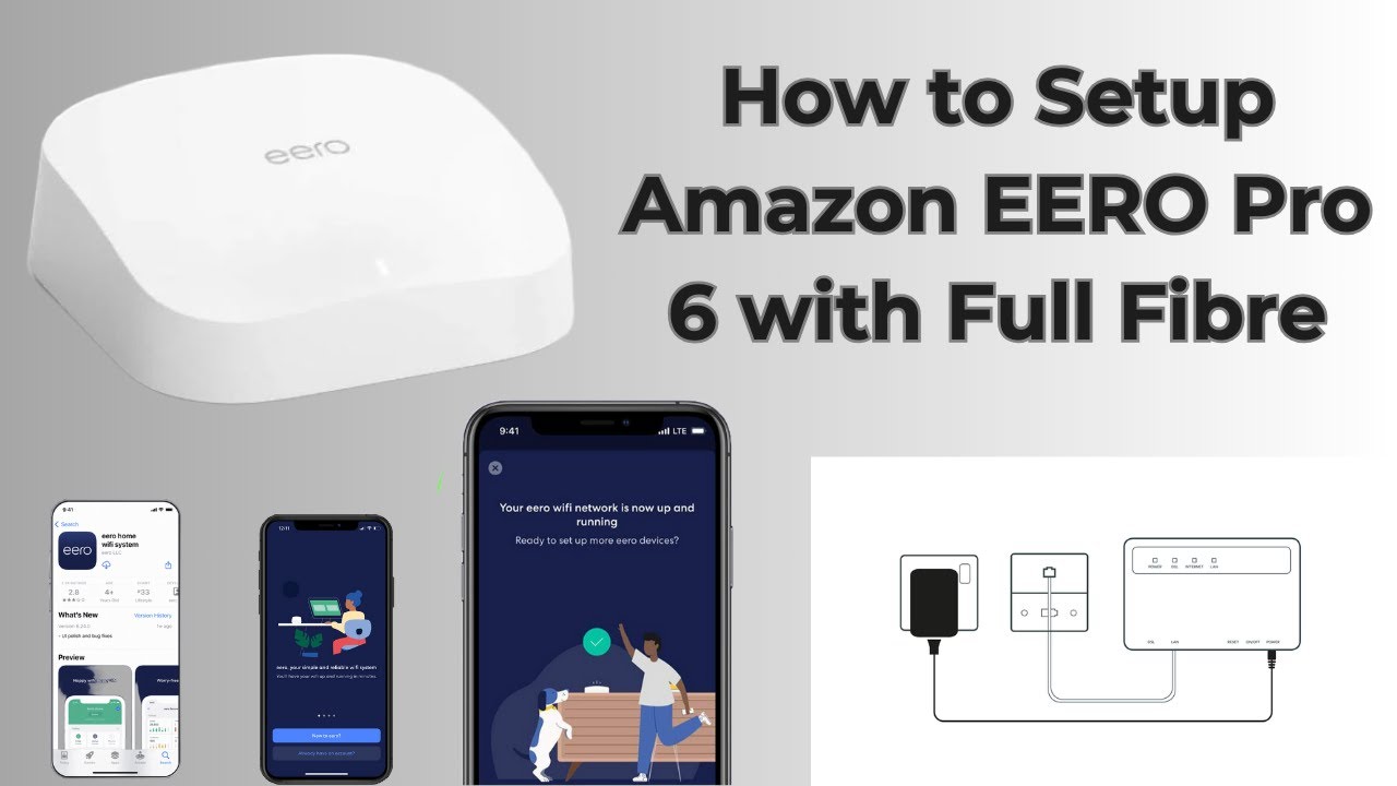 Setting Up Your Amazon EERO Pro 6 with Full Fibre: Step-by-Step Guide