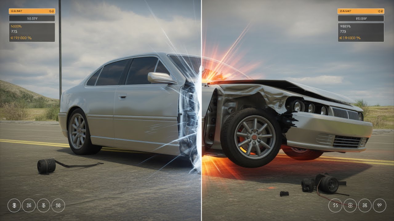 American Cars CRASH Test Compilation in BeamNG.drive | Massive Destruction!