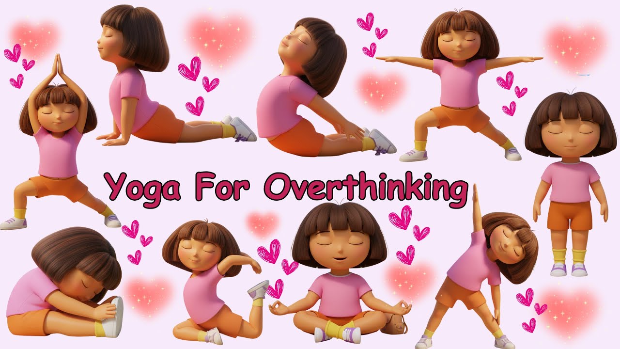 Yoga for Overthinking and Anxiety | Calm Mind & Stress Relief for Kids | Best Yoga for Kids