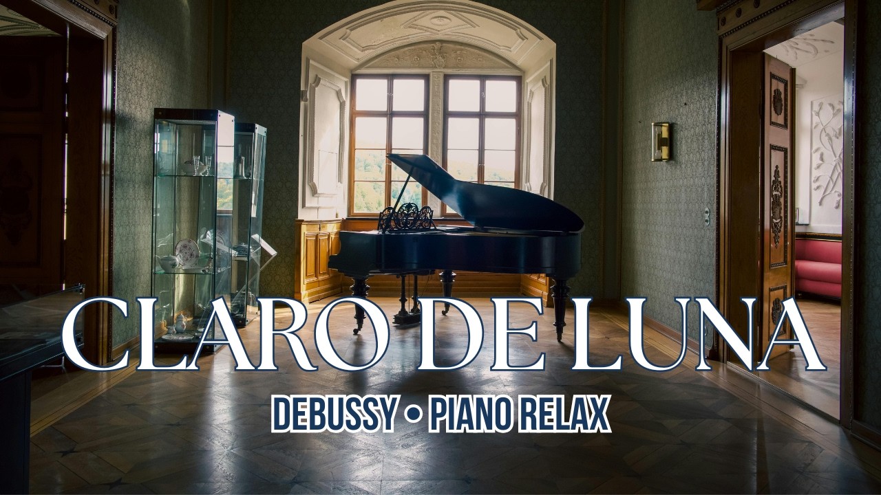 Clair de Lune, Claude Debussy - Loop Música Relajante, Paisajes Cinemáticos, Calma Profunda