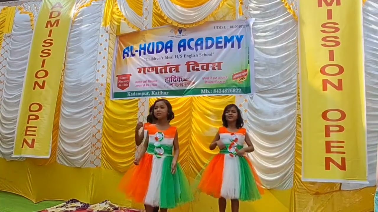 Kids Dance || Taniya - Anisha - Alisha || Republic Day CELEBRATIONS 