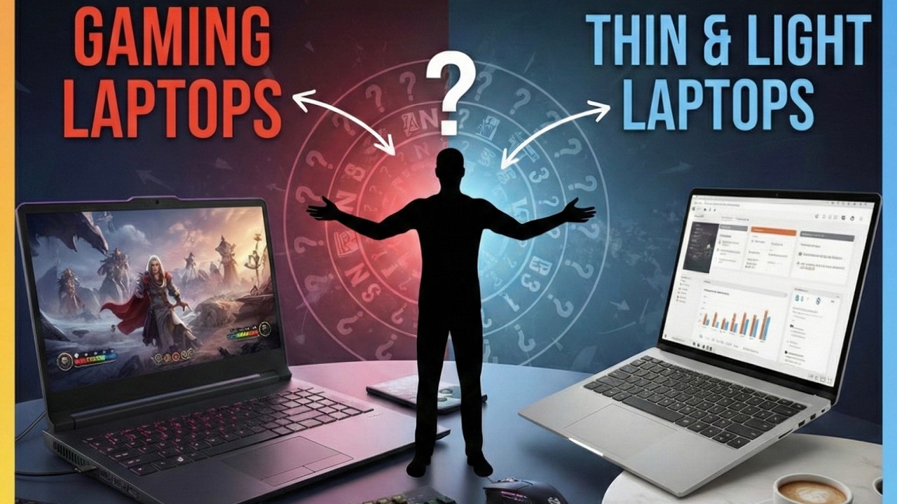 Laptop guide, Gaming v/s thin and light, full guide