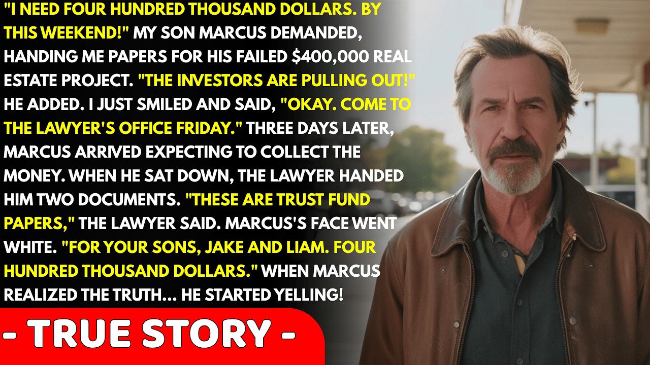 My Son Demanded I Pay His $400K Debt. So I Put The Money In A Trust Fund...