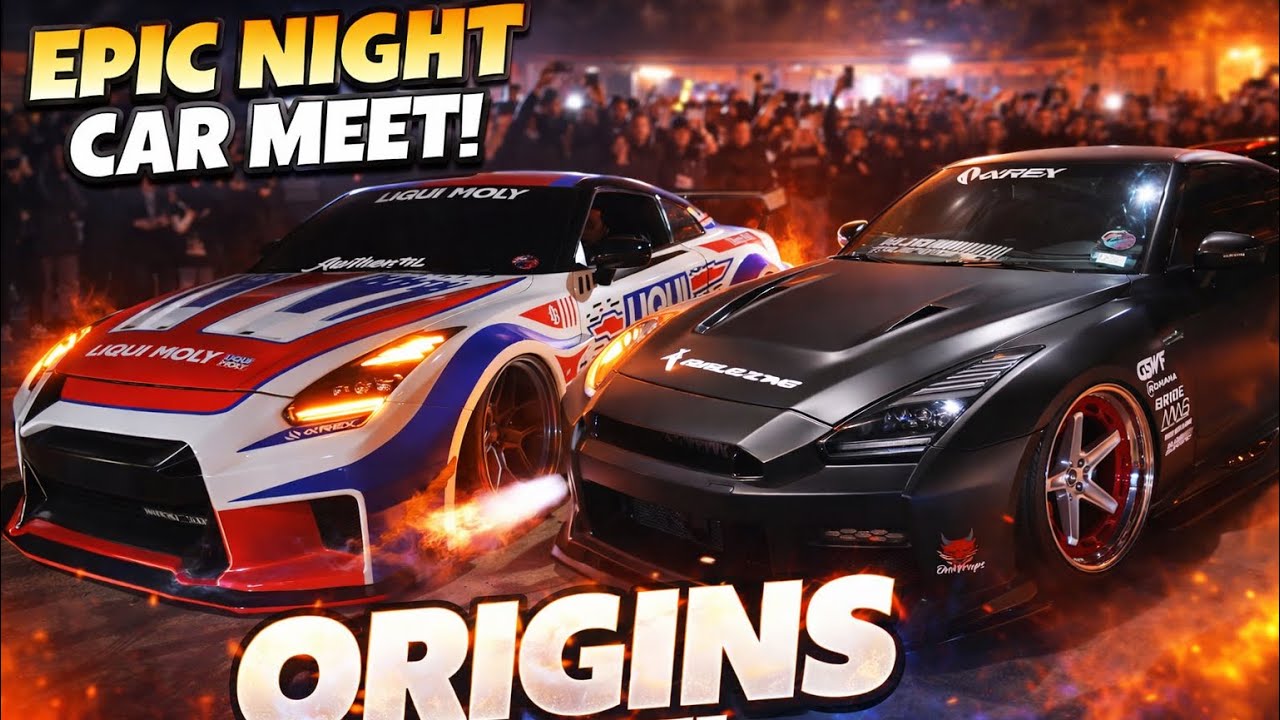 Flames, Widebodies, and Epic Vibes: Origins Meet Night Takeover!