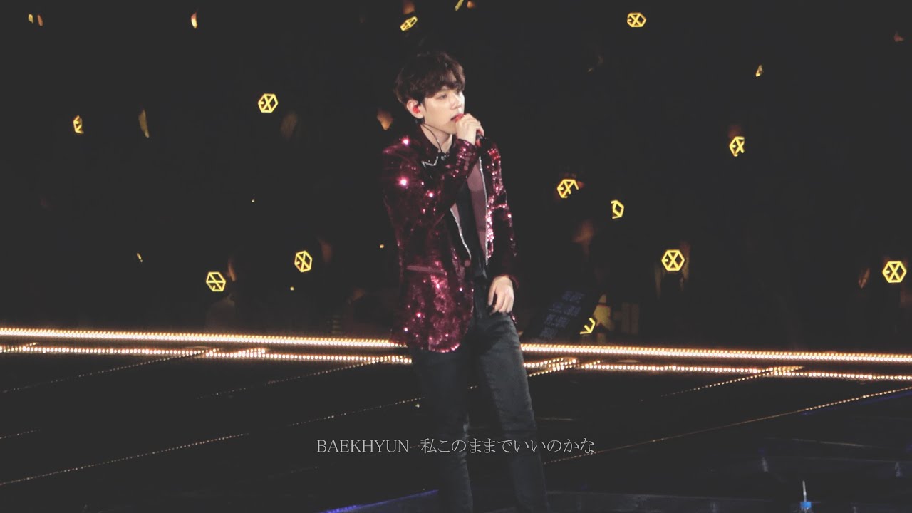 190416 엑소-첸백시 백현 (EXO-CBX BAEKHYUN) - 私このままでいいのかな (BAEKHYUN FOCUS 4K Fancam)