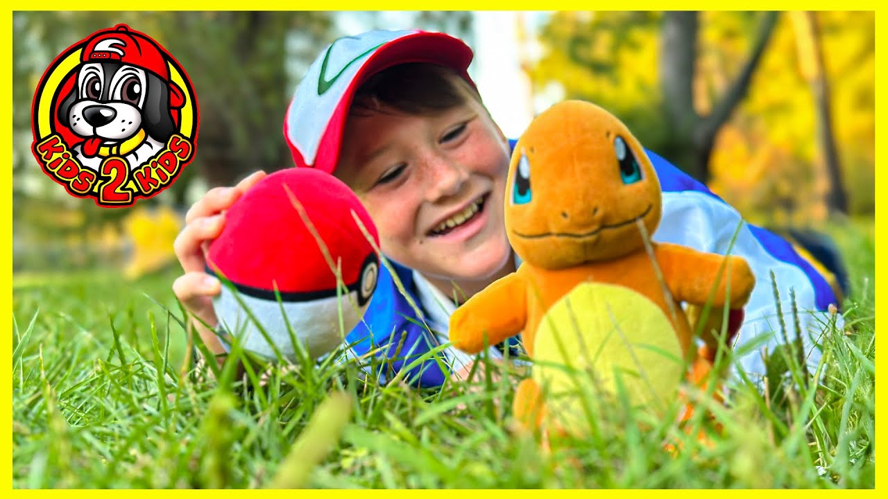 CALEB & ISABEL'S FAVORITE POKEMON TOYS COMPILATION ⚡️ Kids Pretend, Floor is Lava, Hot Wheels Racing