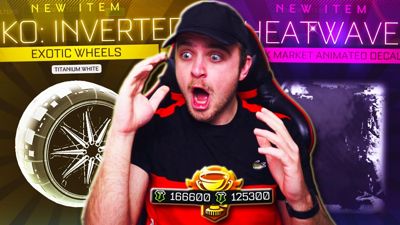 FINALLY TITANIUM WHITE! | My Biggest Season 2 Tournament Reward Opening in Rocket League! *INSANE*