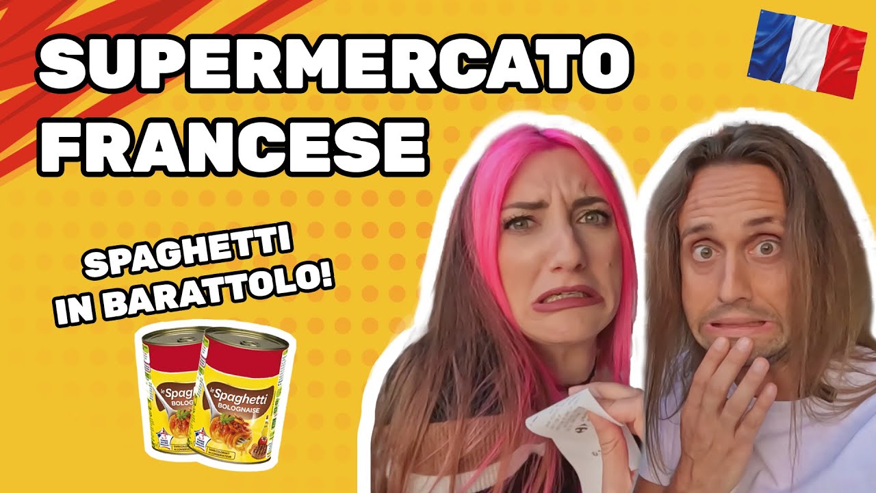 AIUTOO! GUARDA COSA ABBIAMO TROVATO AL SUPERMERCATO FRANCESE! FAI UN GIRO TRA LE COSE STRANE!