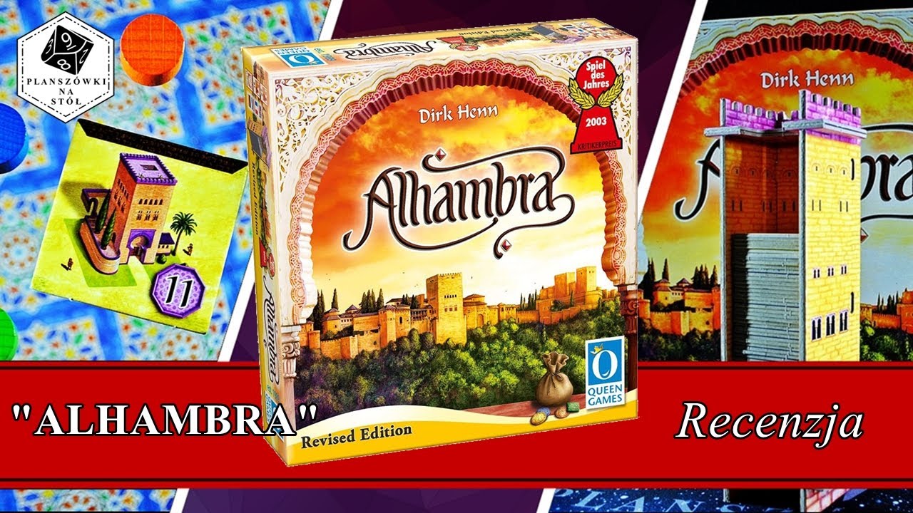 ALHAMBRA: Zabytek w formie kafelkowej - recenzja gry planszowej