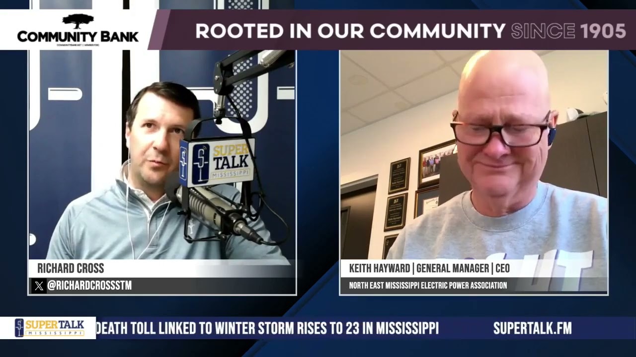Over 10,000 Still Without Power: Keith Hayward on Northeast Mississippi Recovery