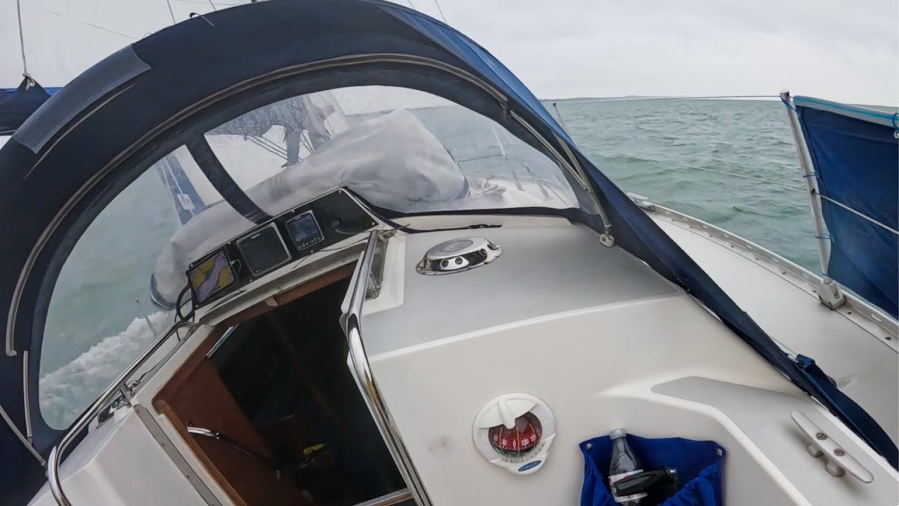 25-31 October adventure - Day 3 Pt1 - Great upwind sail before things go wrong #sailing #solent