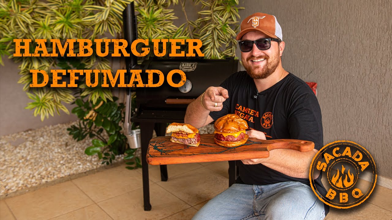 Hambúrguer Defumado - Sacada BBQ #042 #americanbbq