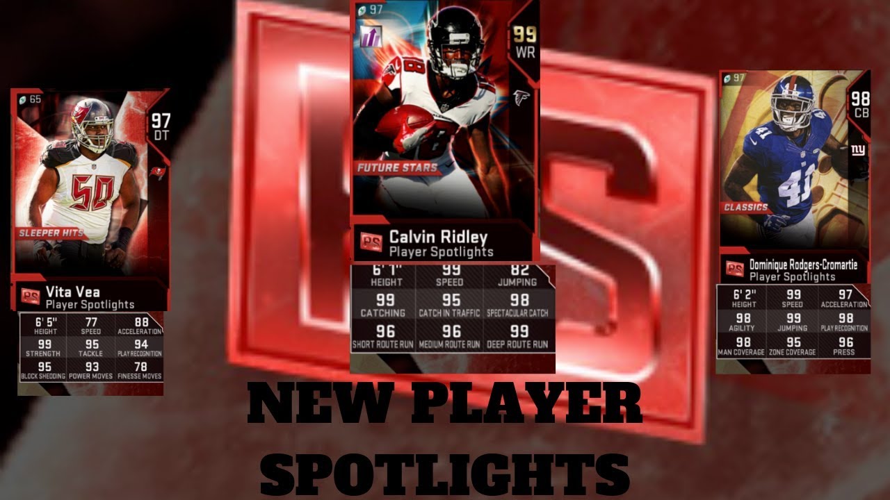 **MADDEN 19** NEW PLAYER SPOTLIGHTS LEAKED