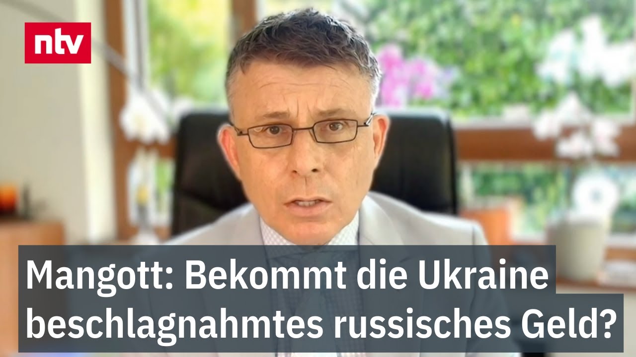 Bekommt die Ukraine beschlagnahmtes russisches Geld? - Mangott erkl&auml;rt Zweifel in der EU
