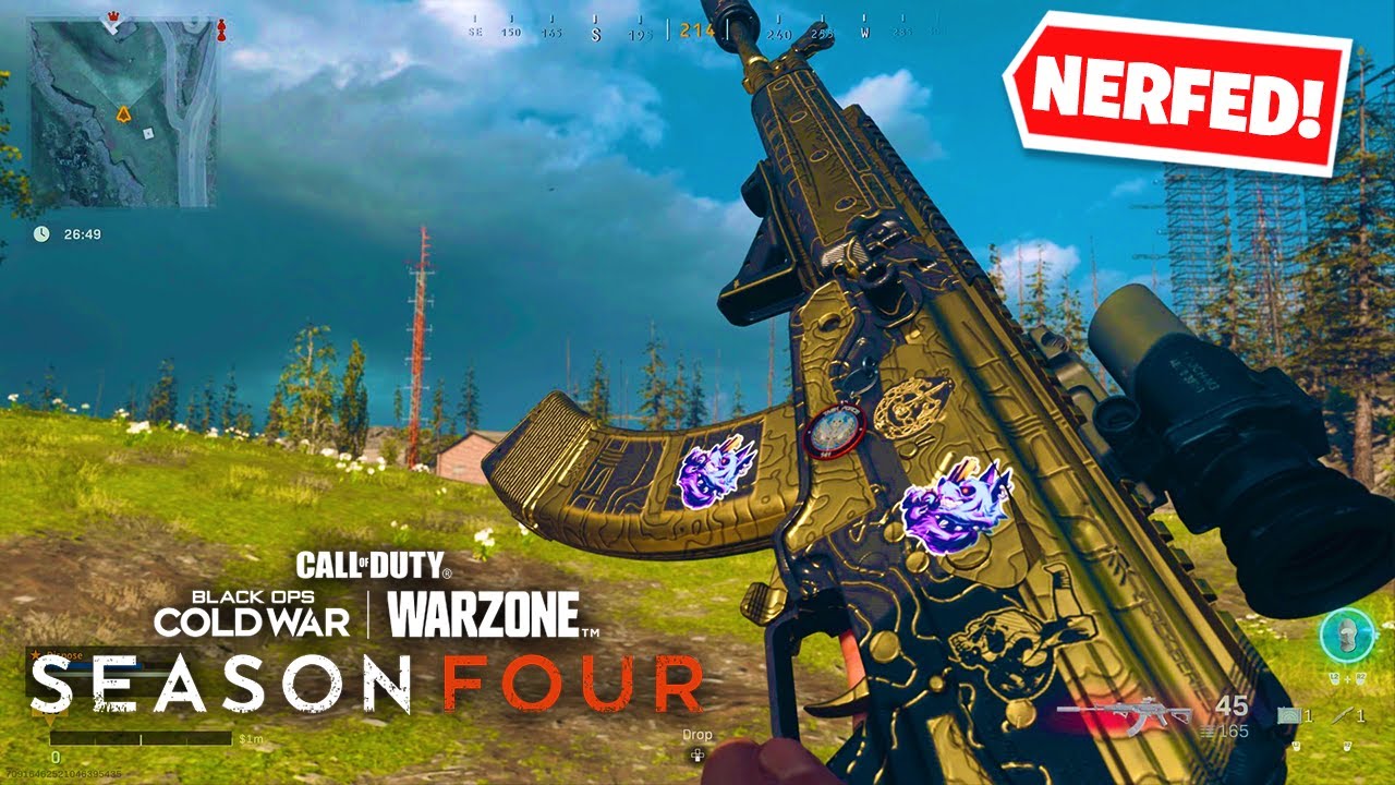 TRYING THE AMAX AFTER THE NERF!! | WARZONE SEASON 4