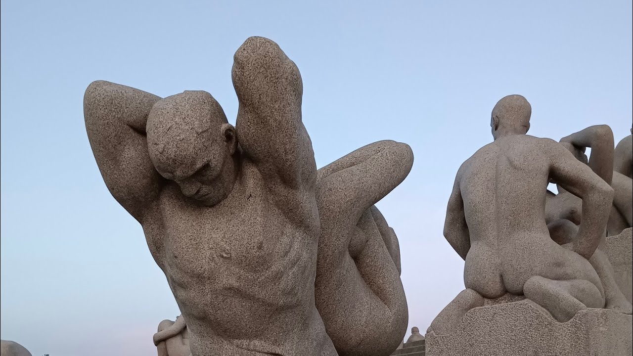 The Vigeland Park--Oslo Norway #oslo #norway