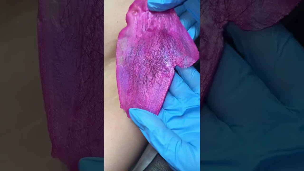 Underarm Waxing Using Sexy Smooth Tickled Pink Hard Wax | @waxingqueenadventures