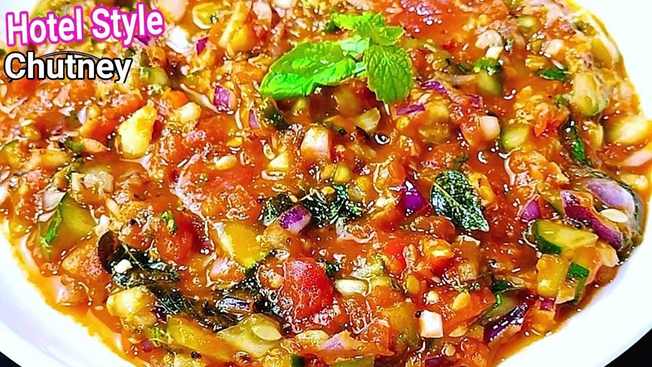 Kachumar Chutney Recipe | Hyderabadi Chutney | Hotel Style Chatni | Tomato Raita by Cook with Farooq