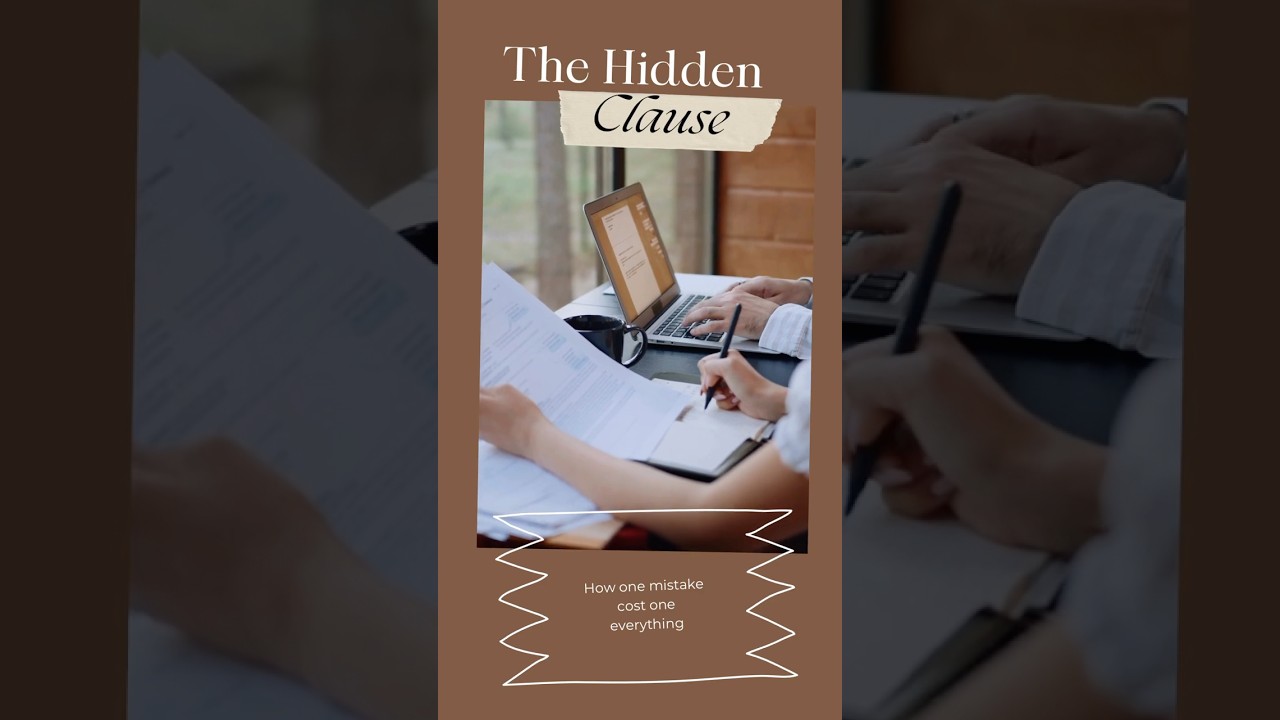 The Hidden Clause #legalawareness #lawinindia #legaladvice #lawinformation #law #legalknowlege