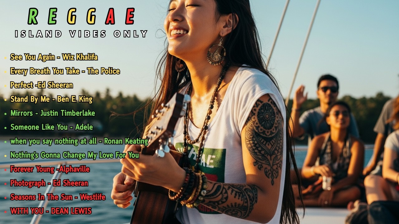 Relaxing Ska Reggae Acoustic Music for Coffee Shop Ambience - See You Again - Wiz Khalifa