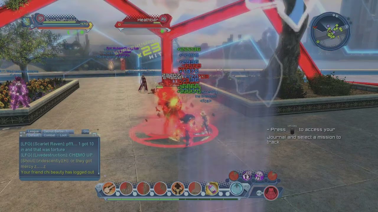 DCUO SnowThaProduct Vs Heathbar