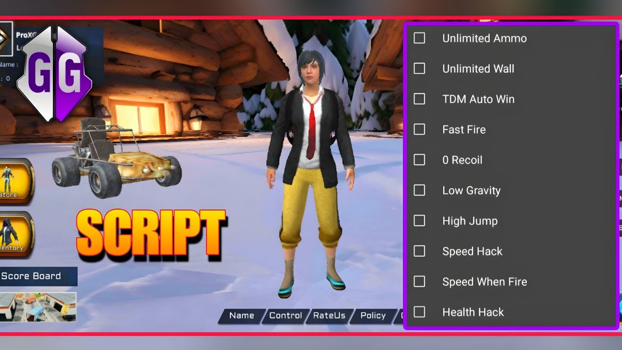 Survival Unknown Battle Royale Game Guardian Script | Game Guardian