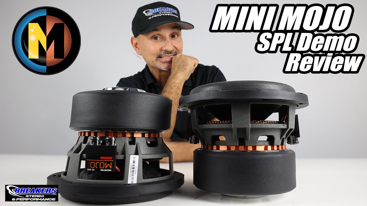 Memphis Car Audio Mini Mojo Sub-Woofers. DEMO and review. 6.5” & 8” Sub boxes Truck Box SPL reading