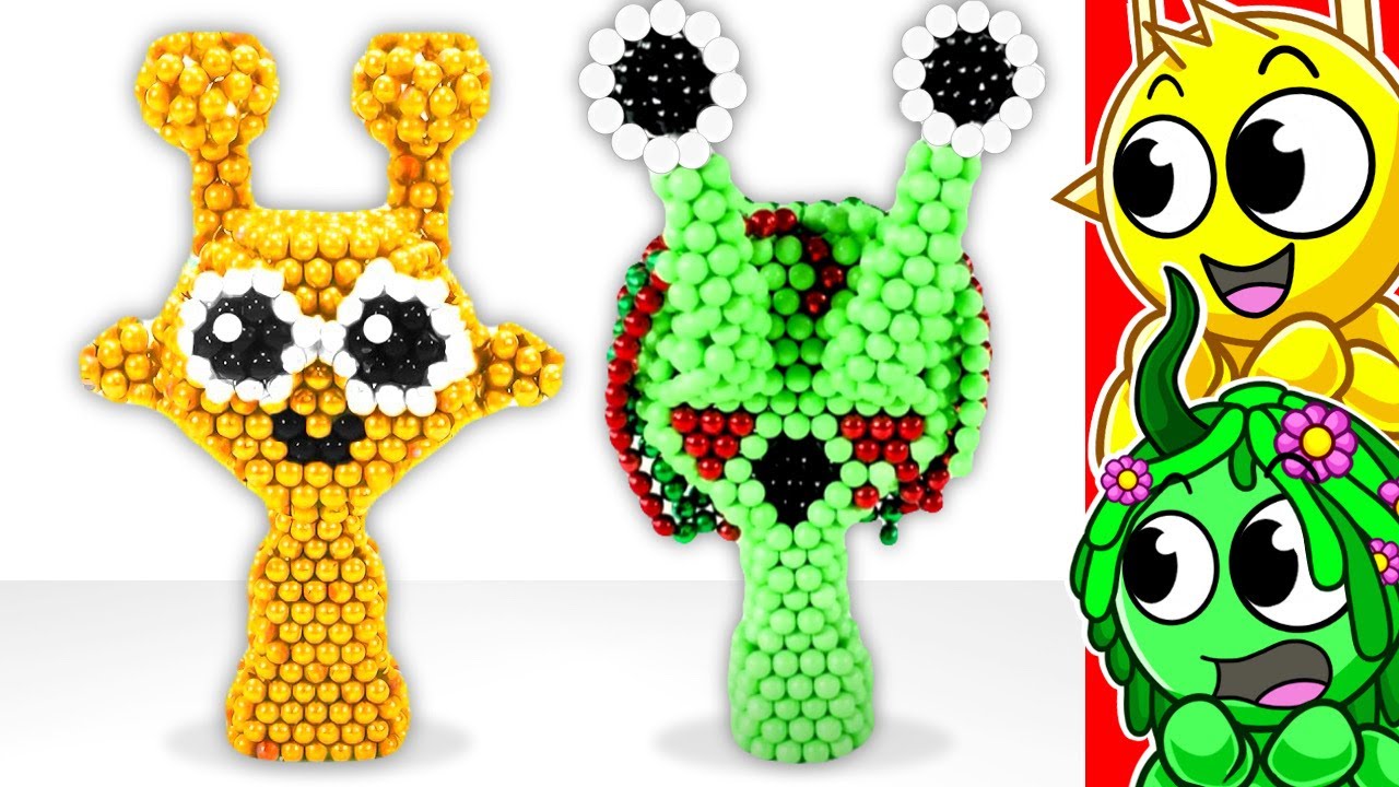 The Most SATISFYING SPRUNKI Magnet Art!
