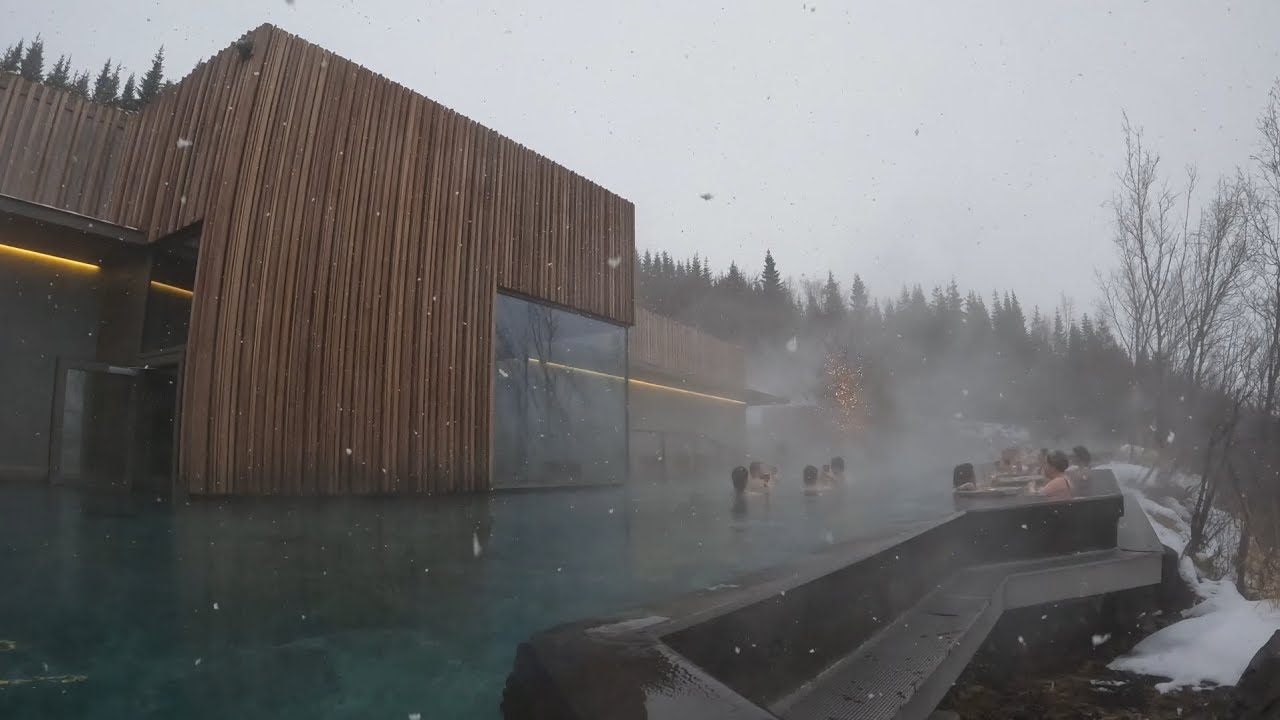 forest lagoon akureyri iceland 🇮🇸