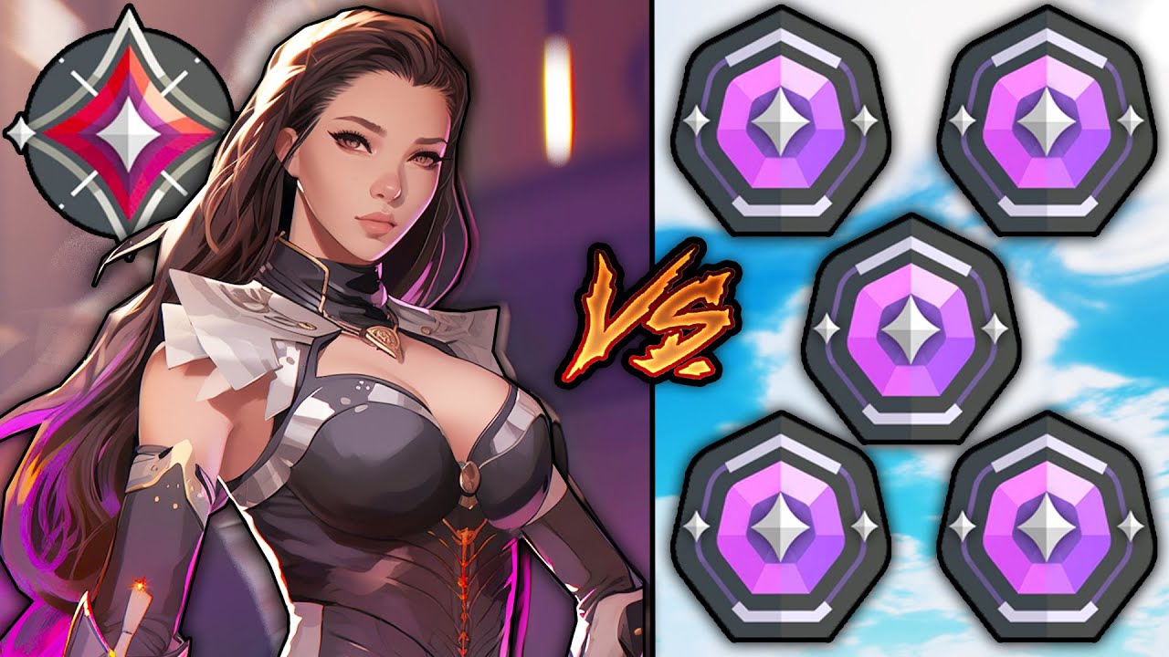 1 Immortal VS 5 Diamonds! - Who Wins?