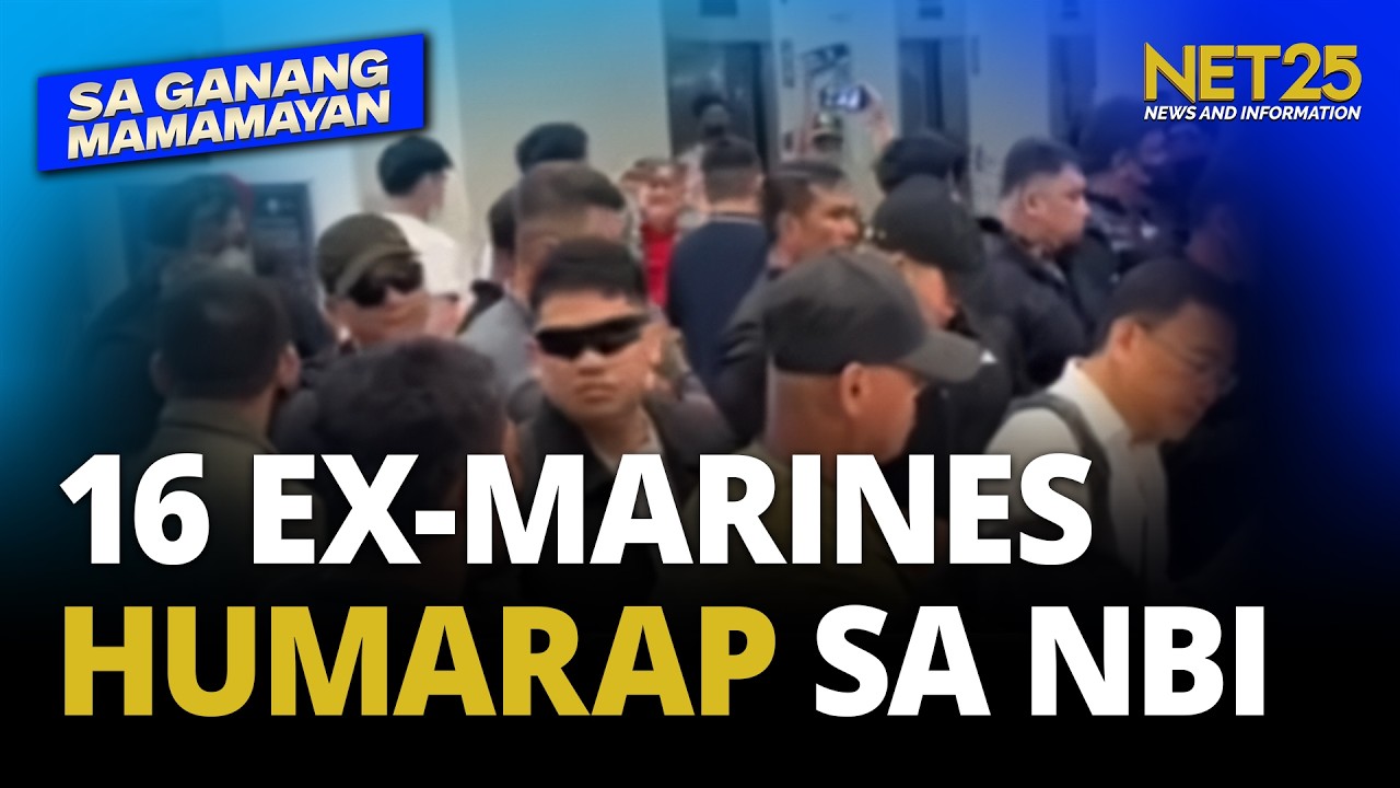 16 sa 18 ex-Marines, humarap sa NBI