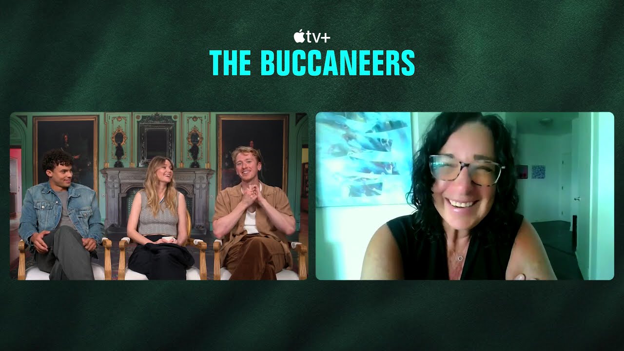 THE BUCCANEERS (S2)  MATTHEW BROOME, IMOGEN WATERHOUSE & BARNEY FISHWICK INTERVIEW (2025)