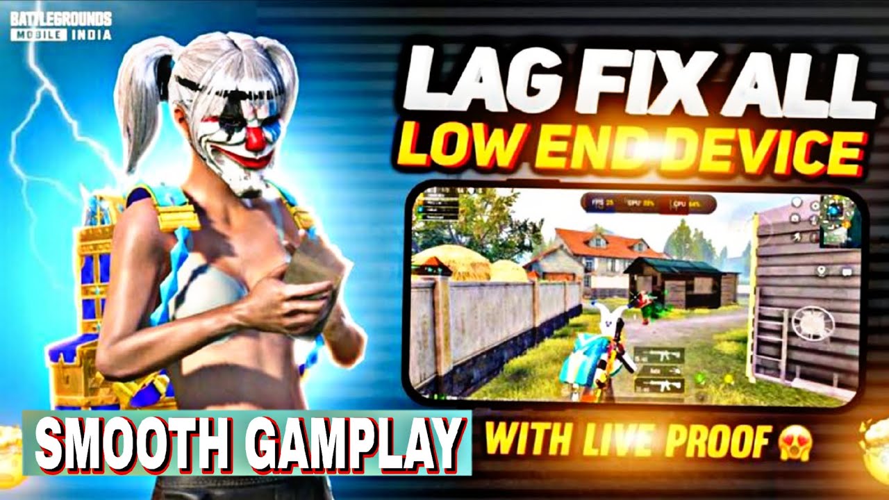 BGMI&PUBG Mobile Lag+Heating Problem Fixed Permanently|Low End&High End Device Best Graphics Setting