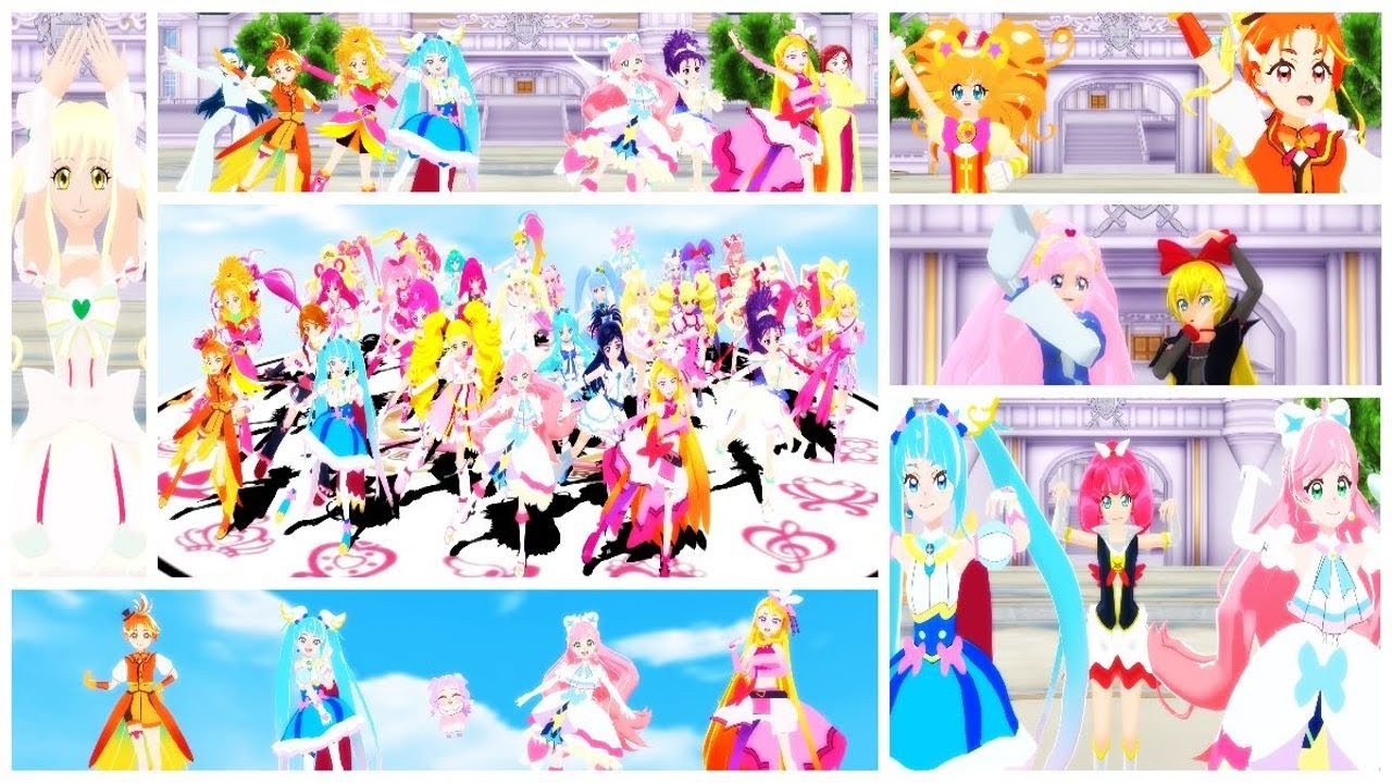 [MMD プリキュア] FULL ED1 