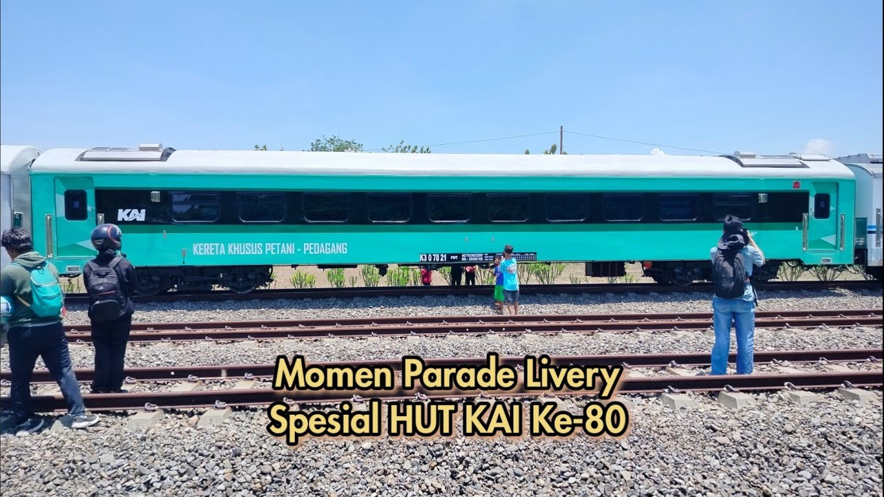 Hunting KLB Parade Livery Dari Masa ke Masa, Spesial HUT KAI Ke-80. 28 September 2025.