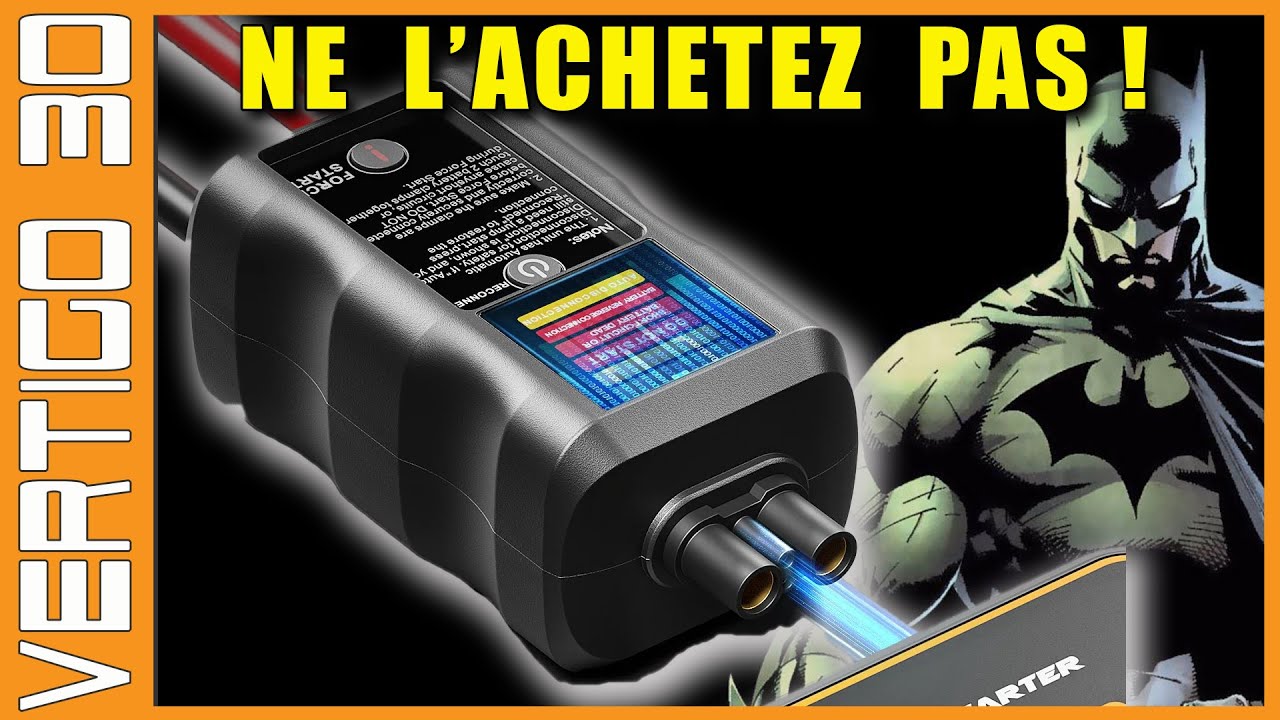 🟠🟡TEST BOOSTER  de batteries JFEGWO 8250 Amp&egrave;res ! 🟡🟠