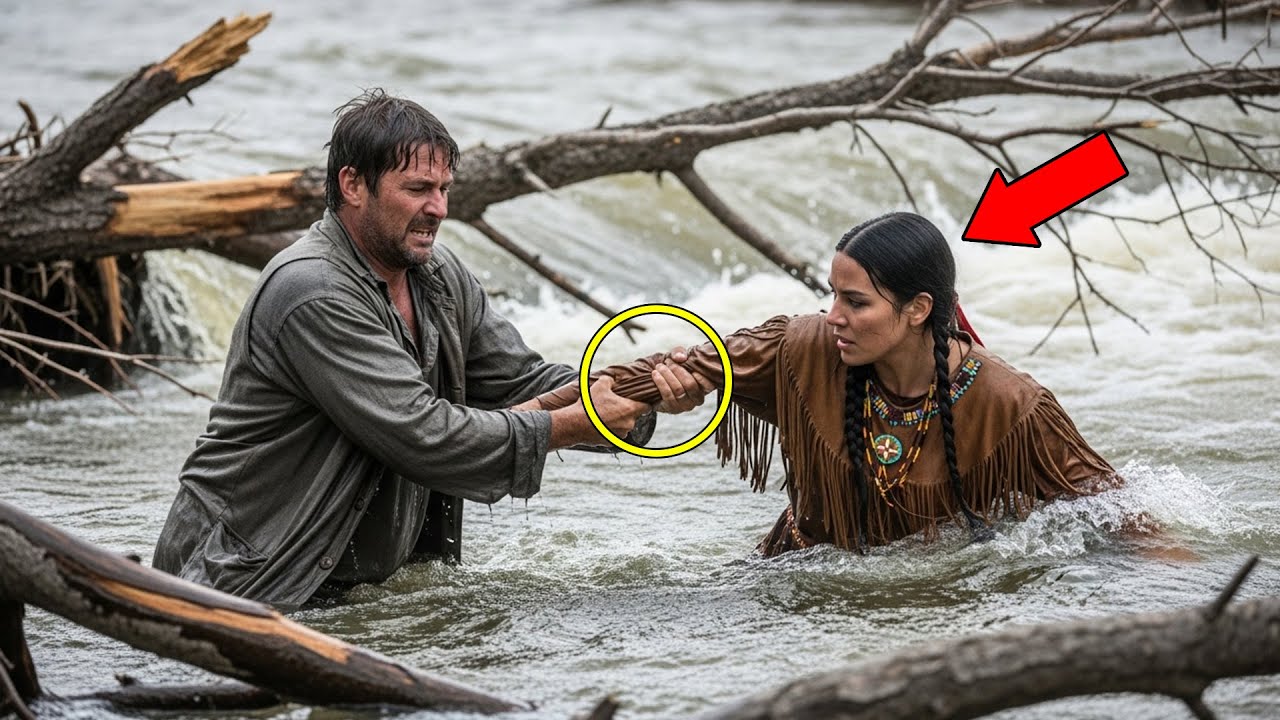 He Rescued a Giant Apache Woman From the River — Next Day Her Father Came With an Unexpected Reward