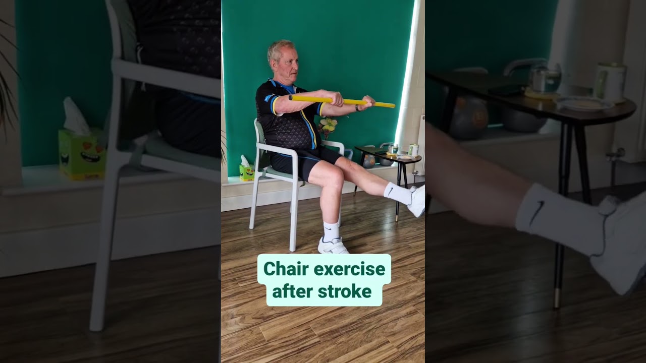 Best chair exercise after stroke? Try this combo! 🔥