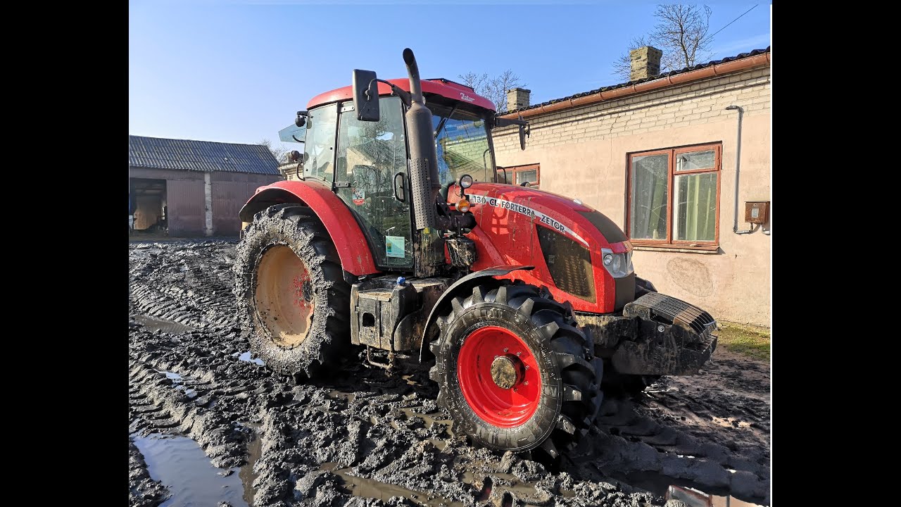 Znowu pechowa dniówka - UPADŁY zetor forterra po raz kolejny wraca na serwis