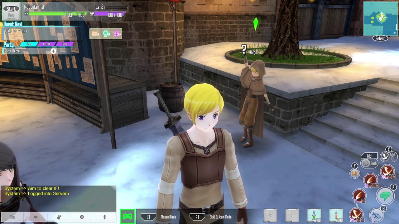Rubyeternal plays Sword Art Online Integral Factor Live