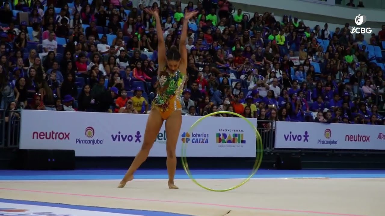 Bárbara Domingos - Arco - Finais - Camp. Brasileiro Loterias Caixa de Ginástica Rítmica Adulto 2025